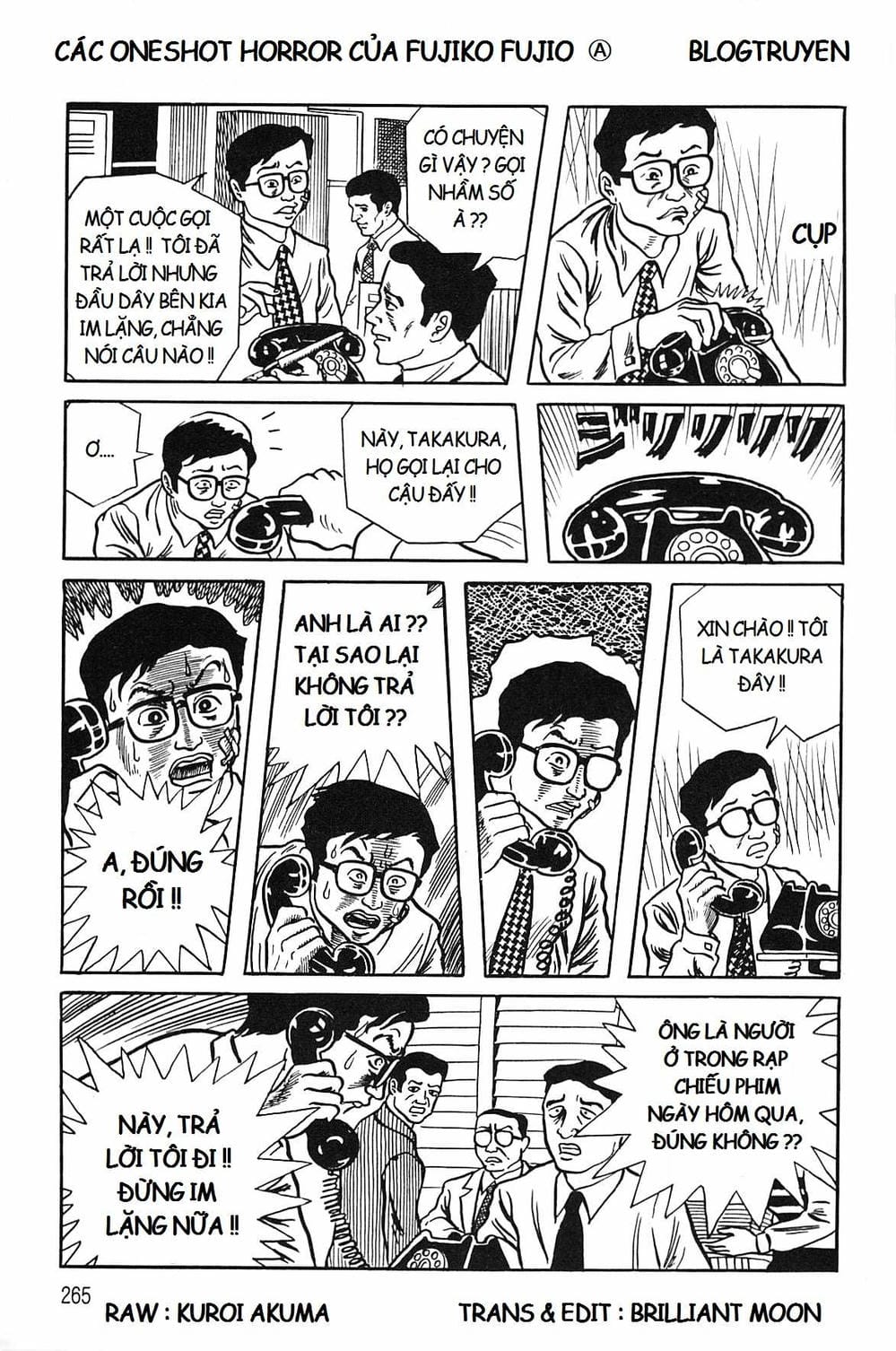 Truyện Tranh Các Oneshot Horror Của Fujiko F. Fujio trang 3