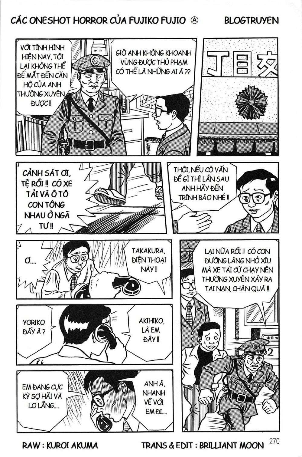 Truyện Tranh Các Oneshot Horror Của Fujiko F. Fujio trang 3
