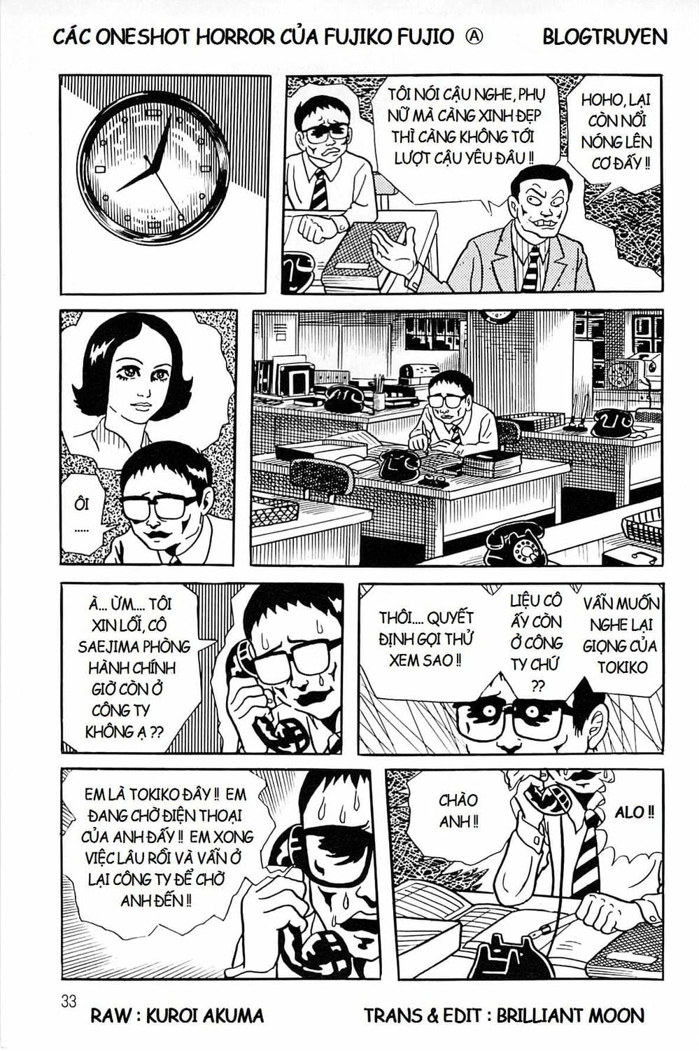 Truyện Tranh Các Oneshot Horror Của Fujiko F. Fujio trang 3