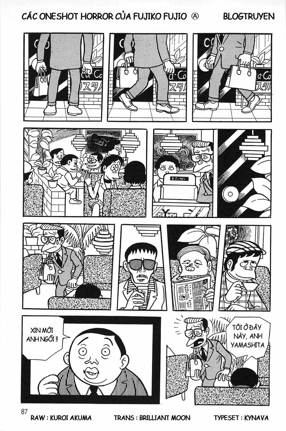 Truyện Tranh Các Oneshot Horror Của Fujiko F. Fujio trang 3