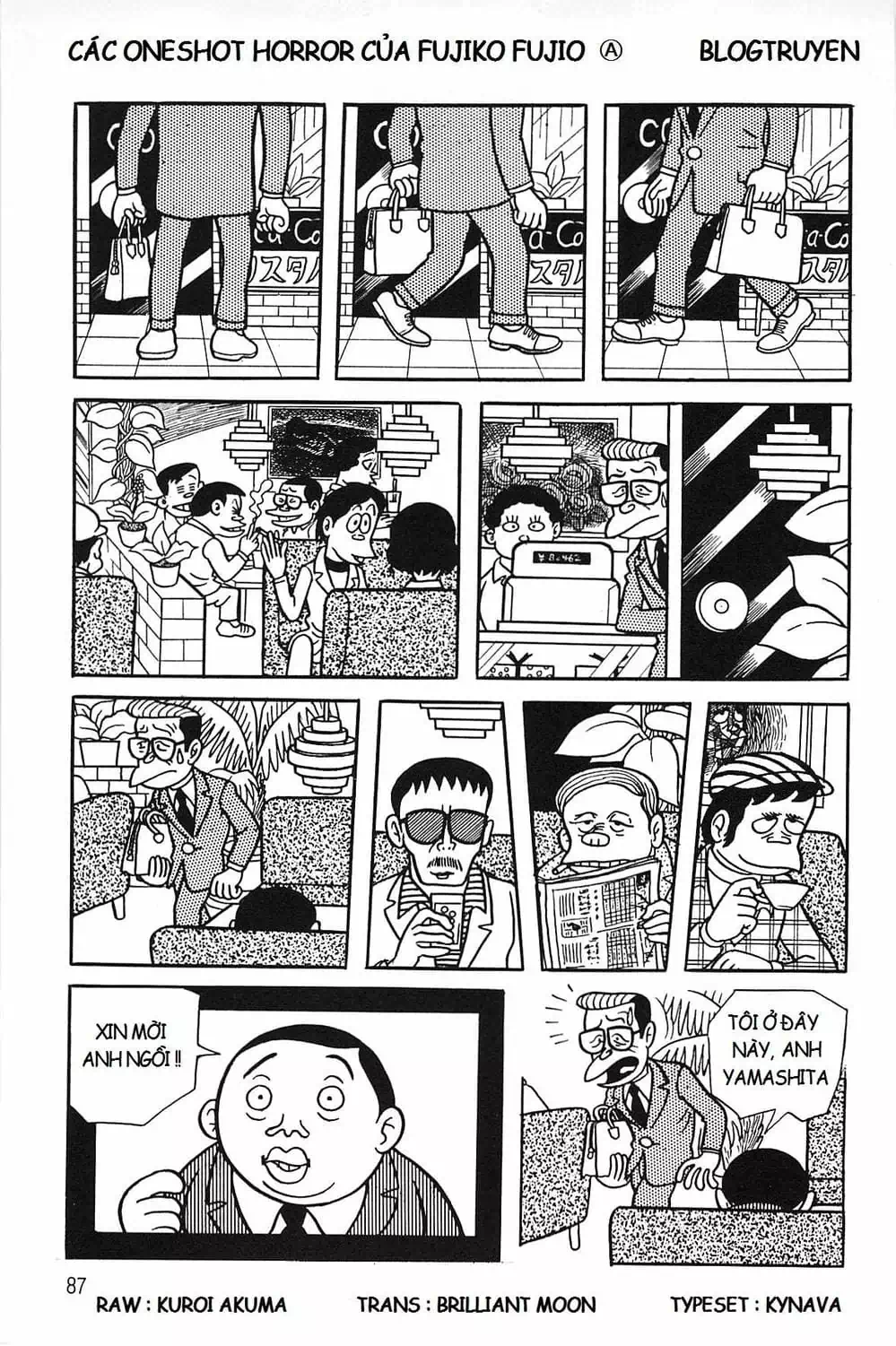 Truyện Tranh Các Oneshot Horror Của Fujiko F. Fujio trang 3
