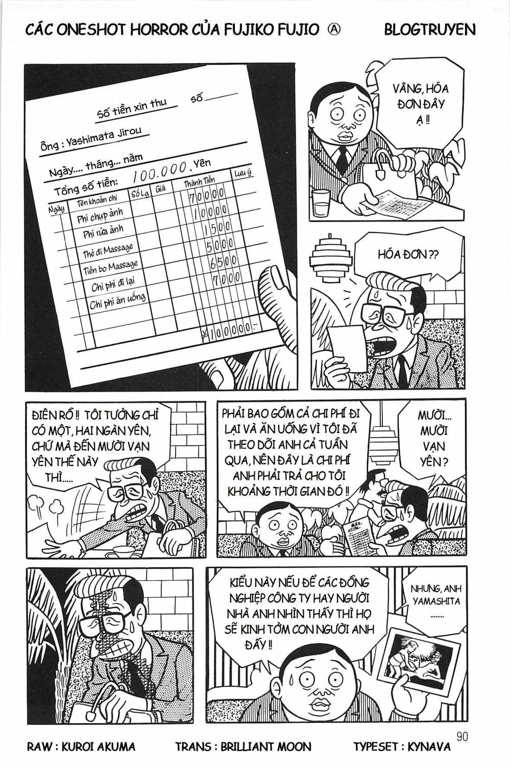 Truyện Tranh Các Oneshot Horror Của Fujiko F. Fujio trang 3