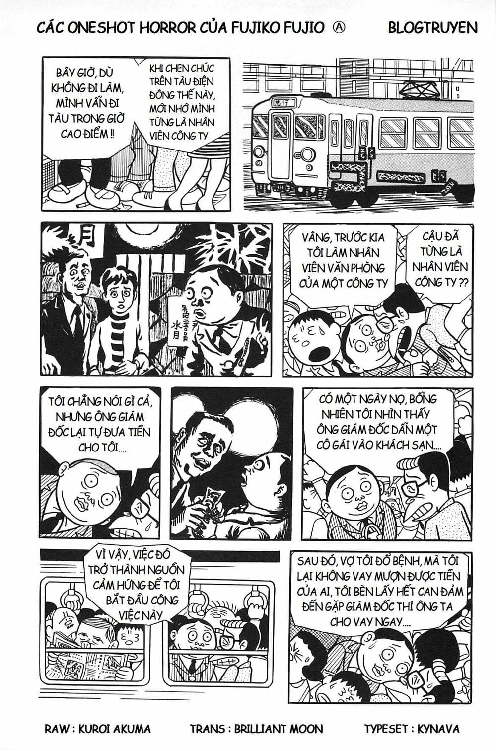 Truyện Tranh Các Oneshot Horror Của Fujiko F. Fujio trang 3