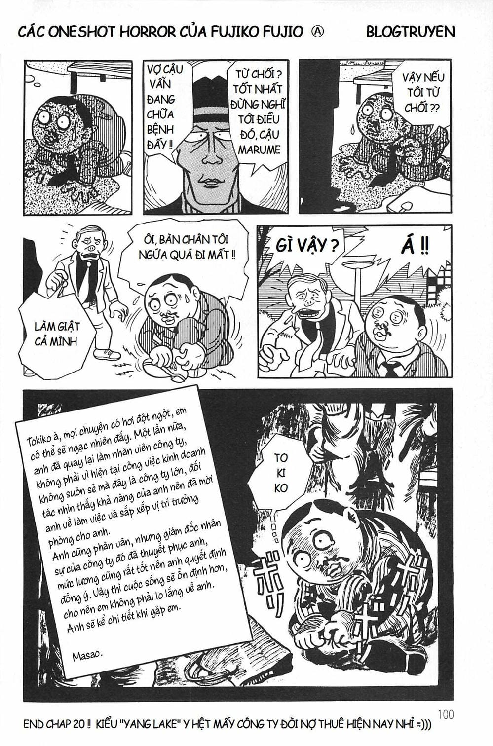 Truyện Tranh Các Oneshot Horror Của Fujiko F. Fujio trang 3