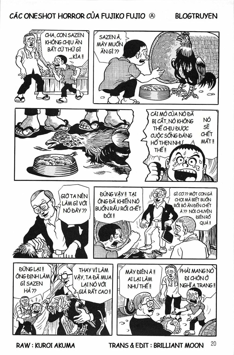 Truyện Tranh Các Oneshot Horror Của Fujiko F. Fujio trang 3