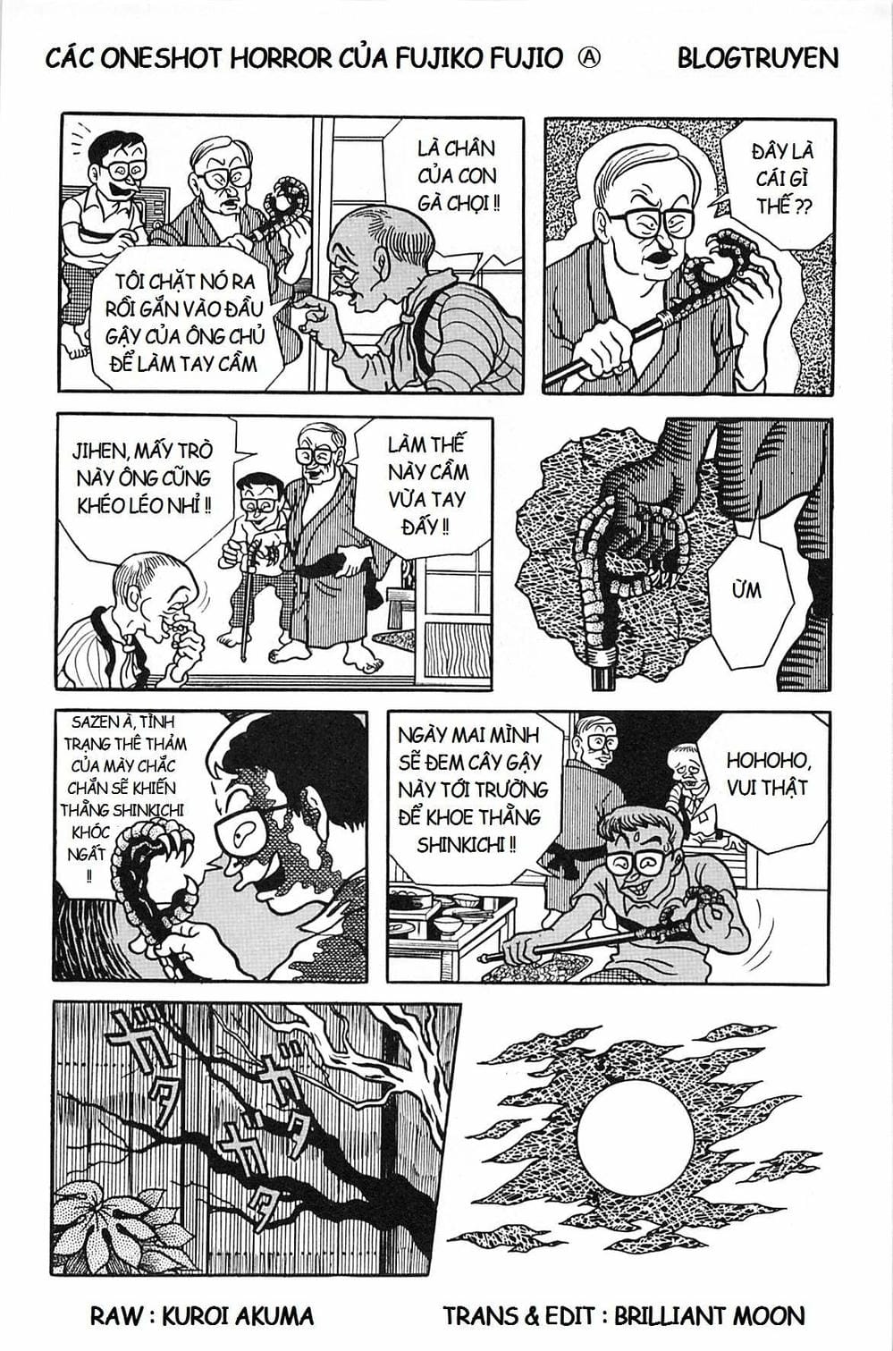 Truyện Tranh Các Oneshot Horror Của Fujiko F. Fujio trang 3