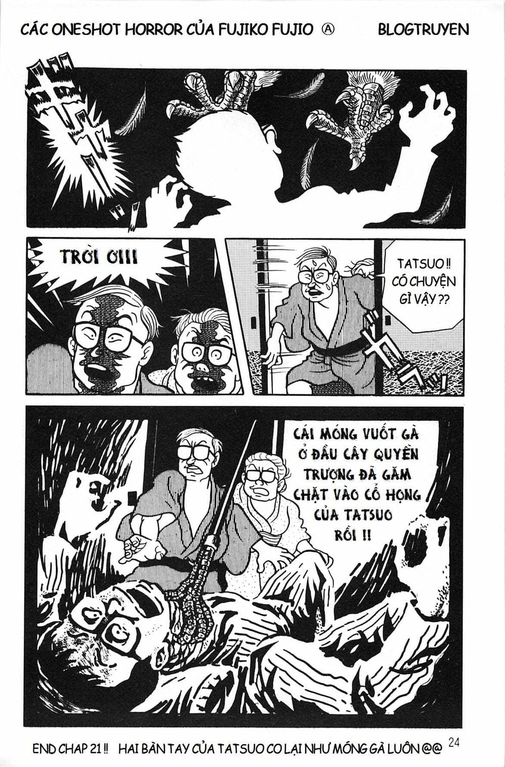 Truyện Tranh Các Oneshot Horror Của Fujiko F. Fujio trang 3