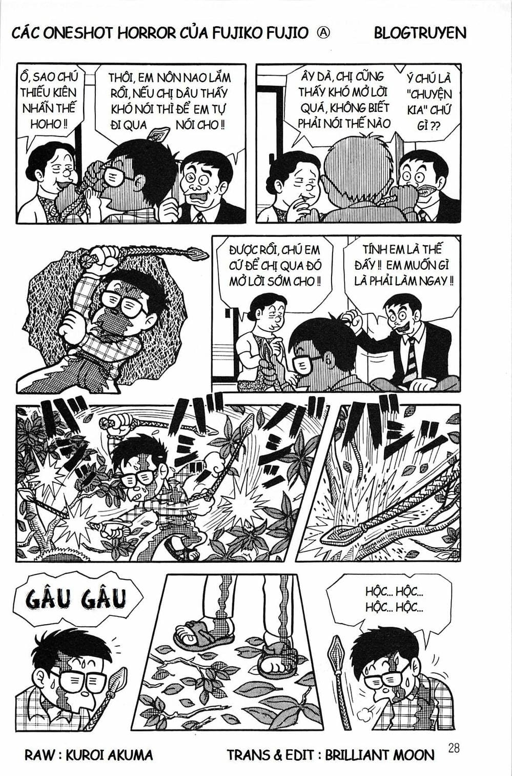 Truyện Tranh Các Oneshot Horror Của Fujiko F. Fujio trang 3