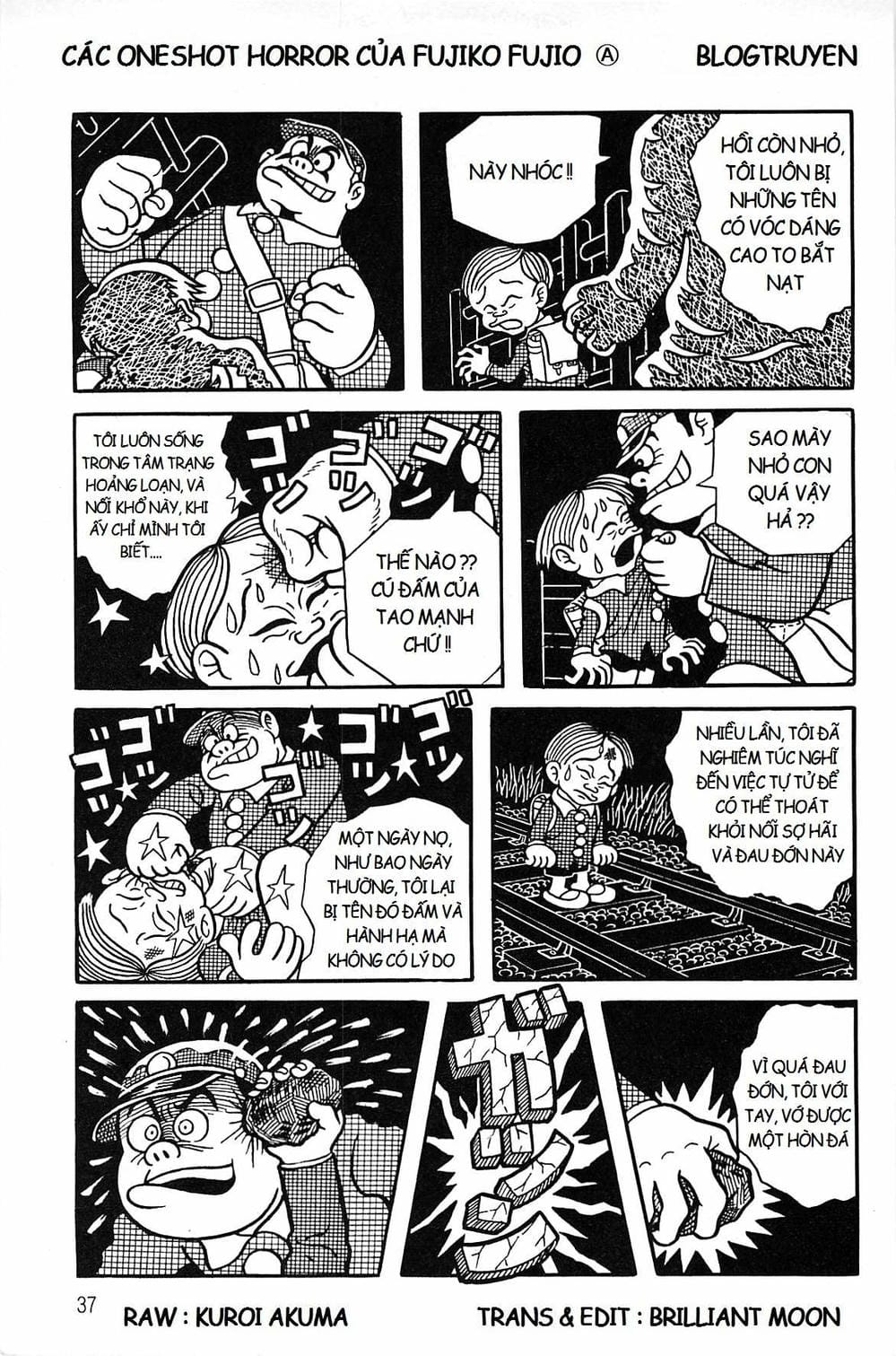 Truyện Tranh Các Oneshot Horror Của Fujiko F. Fujio trang 3