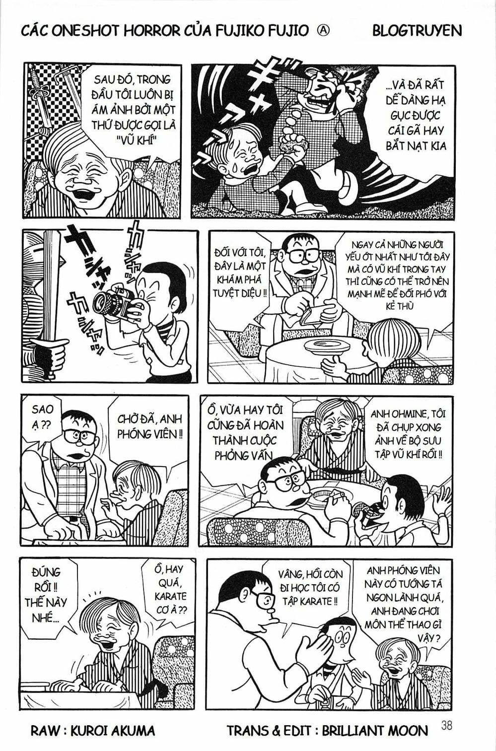 Truyện Tranh Các Oneshot Horror Của Fujiko F. Fujio trang 3