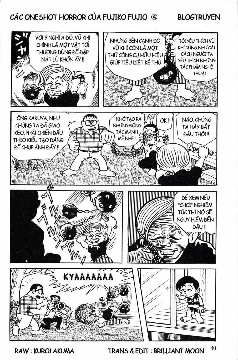 Truyện Tranh Các Oneshot Horror Của Fujiko F. Fujio trang 3