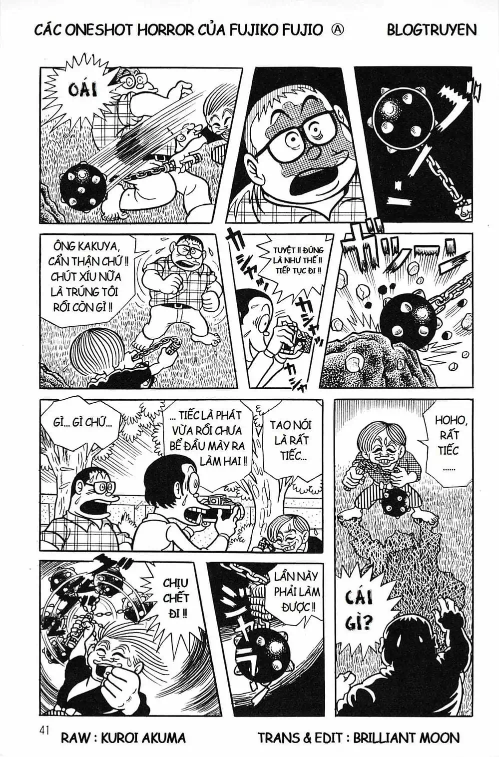 Truyện Tranh Các Oneshot Horror Của Fujiko F. Fujio trang 3