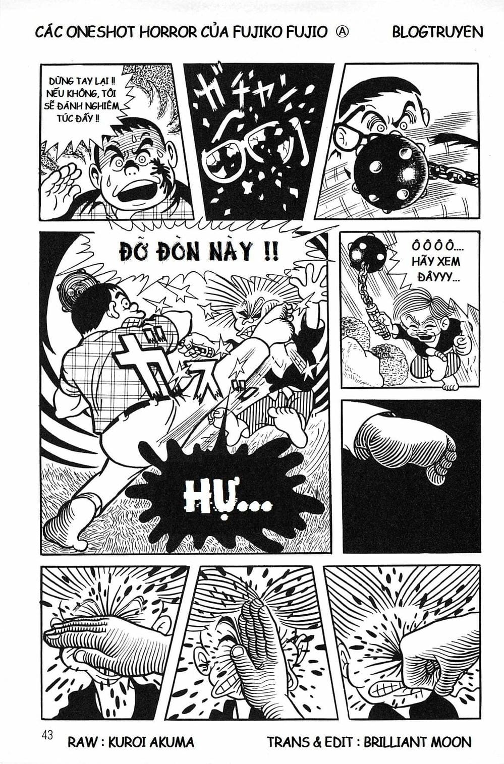 Truyện Tranh Các Oneshot Horror Của Fujiko F. Fujio trang 3