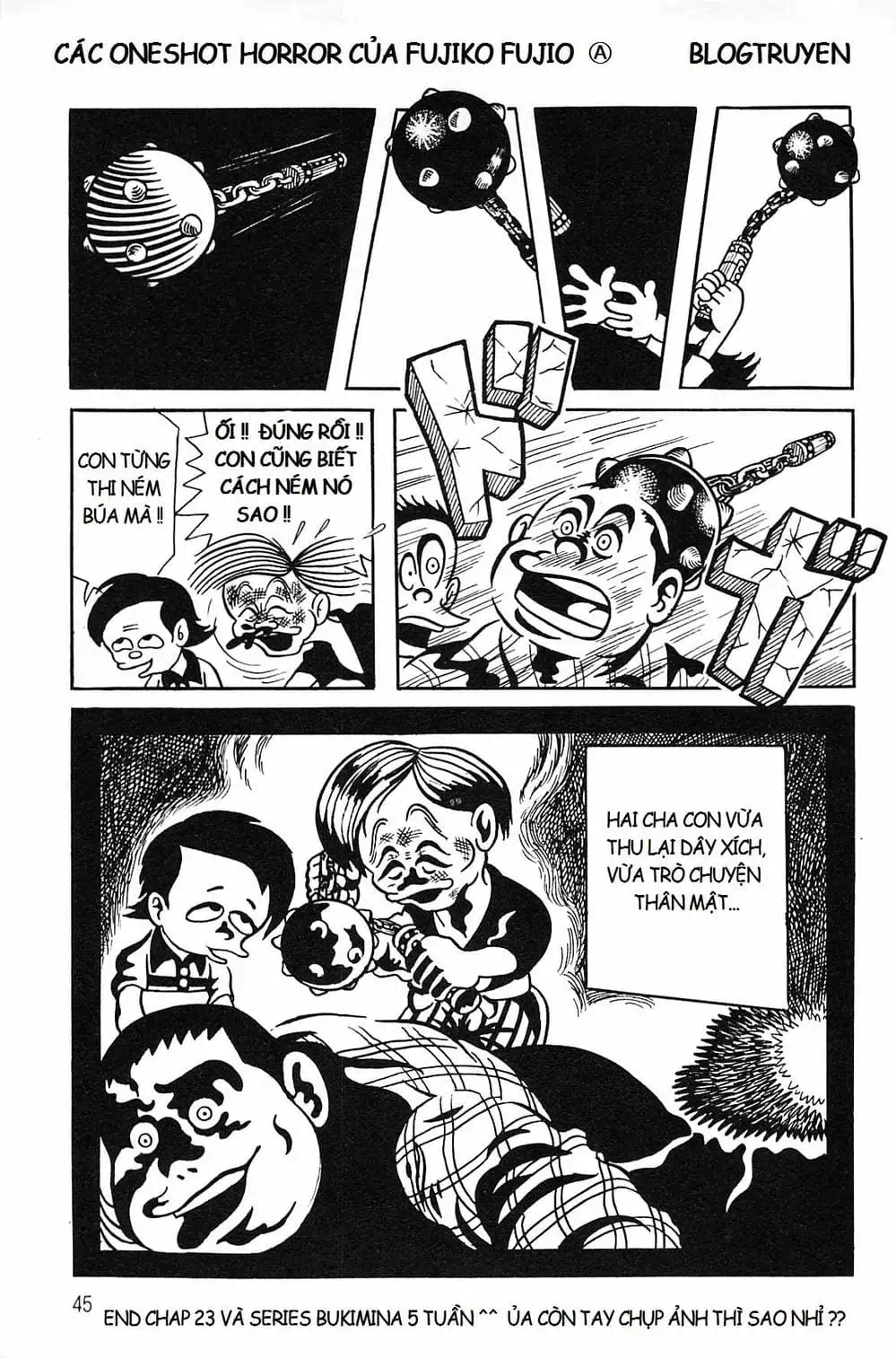 Truyện Tranh Các Oneshot Horror Của Fujiko F. Fujio trang 3