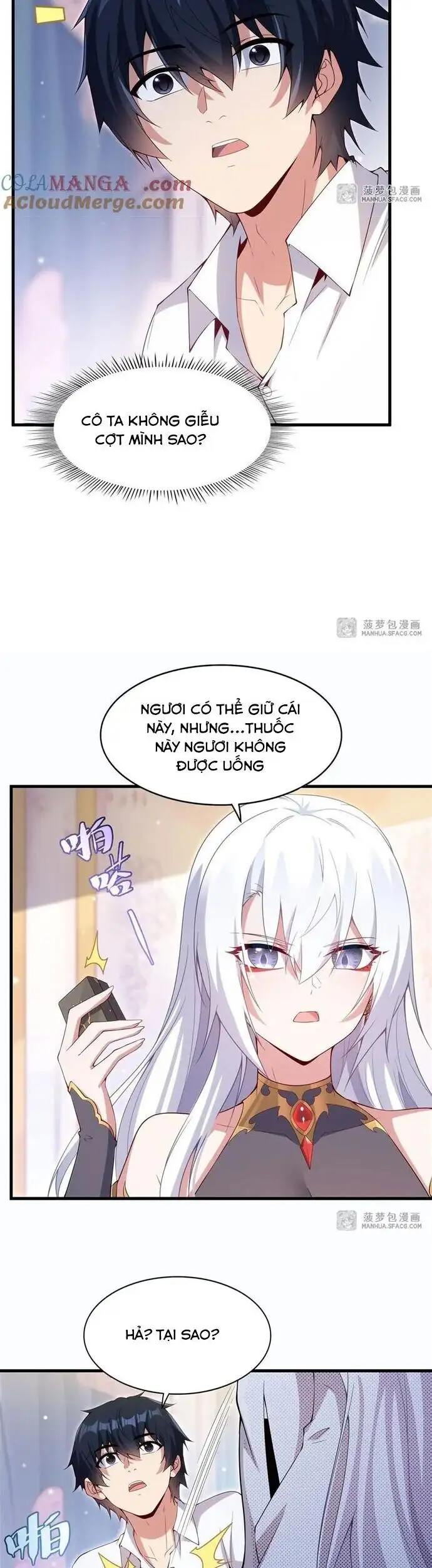 Truyện Tranh Im Miệng Đi Ác Long Ta Không Muốn Cùng Ngươi Trông Trẻ Đâu! trang 4