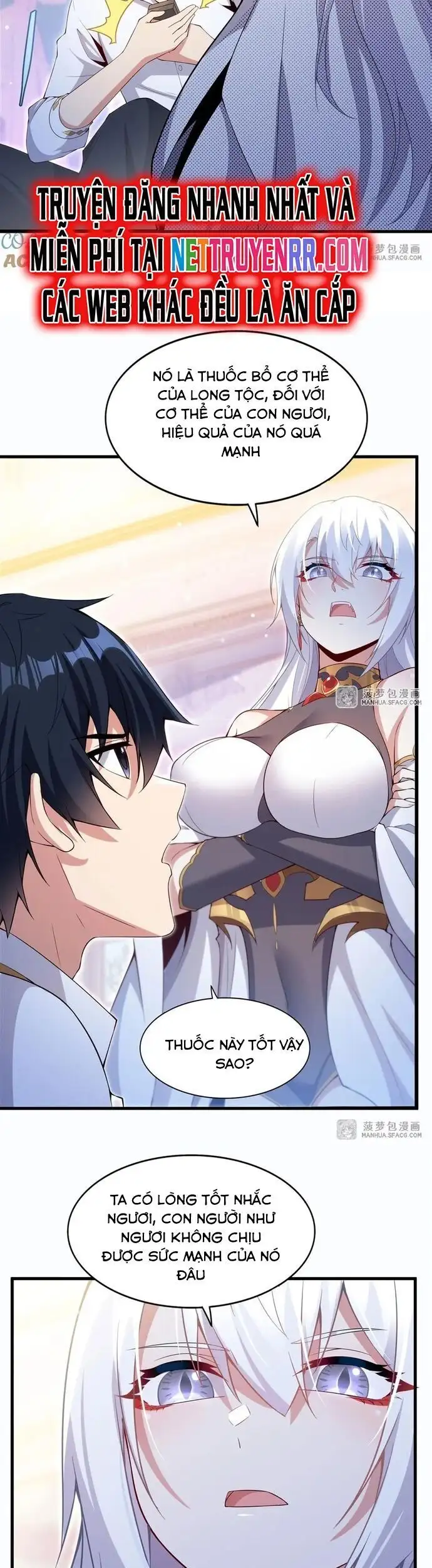 Truyện Tranh Im Miệng Đi Ác Long Ta Không Muốn Cùng Ngươi Trông Trẻ Đâu! trang 4