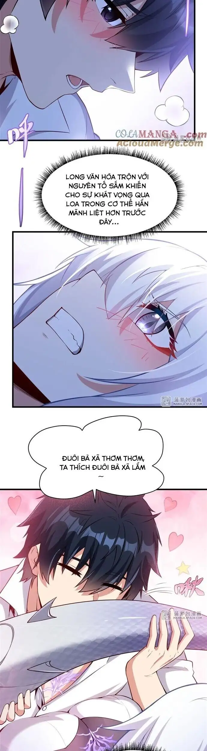 Truyện Tranh Im Miệng Đi Ác Long Ta Không Muốn Cùng Ngươi Trông Trẻ Đâu! trang 4