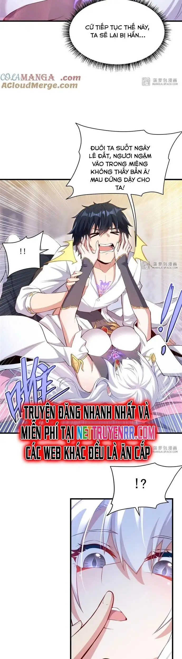 Truyện Tranh Im Miệng Đi Ác Long Ta Không Muốn Cùng Ngươi Trông Trẻ Đâu! trang 4