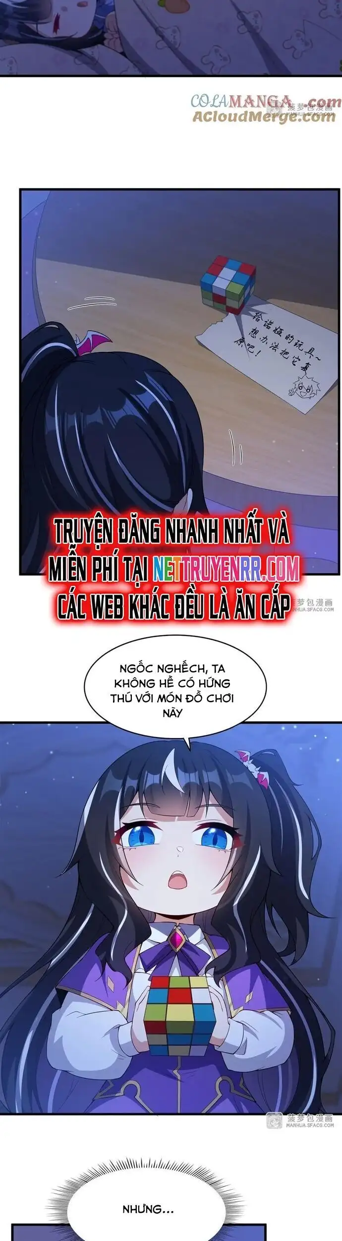 Truyện Tranh Im Miệng Đi Ác Long Ta Không Muốn Cùng Ngươi Trông Trẻ Đâu! trang 4