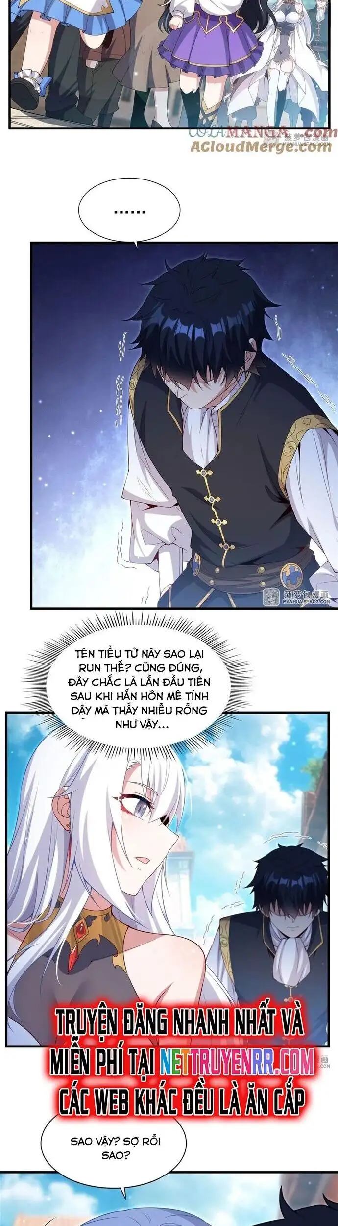 Truyện Tranh Im Miệng Đi Ác Long Ta Không Muốn Cùng Ngươi Trông Trẻ Đâu! trang 4