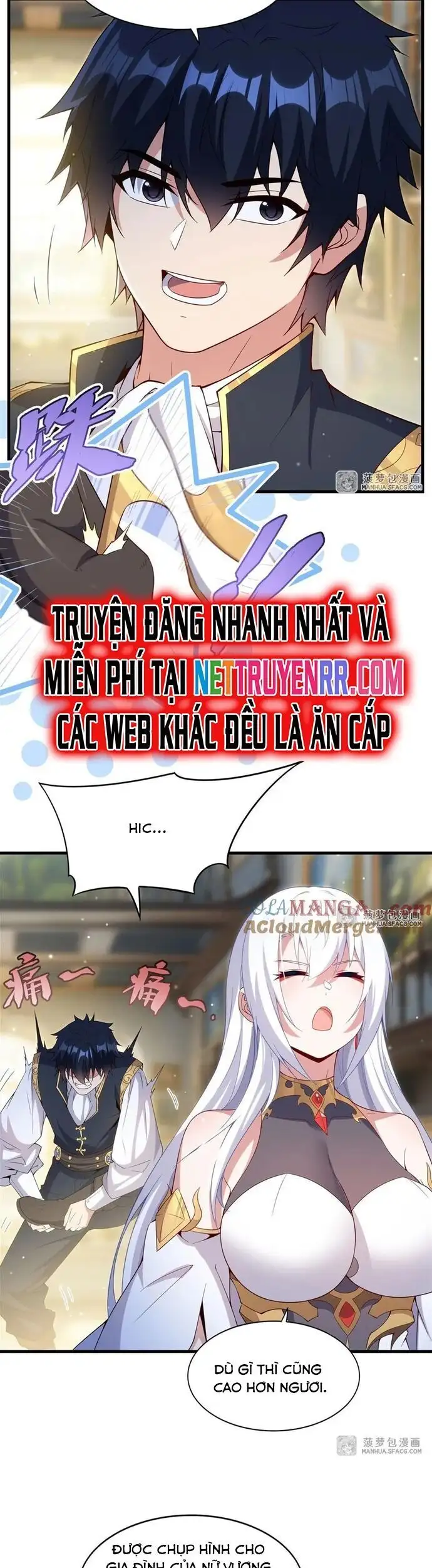 Truyện Tranh Im Miệng Đi Ác Long Ta Không Muốn Cùng Ngươi Trông Trẻ Đâu! trang 4