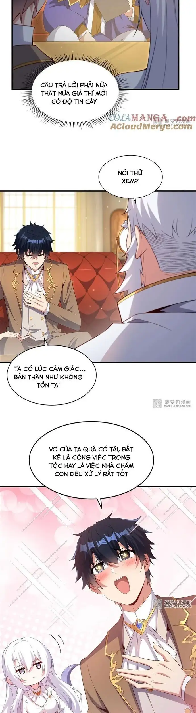 Truyện Tranh Im Miệng Đi Ác Long Ta Không Muốn Cùng Ngươi Trông Trẻ Đâu! trang 4