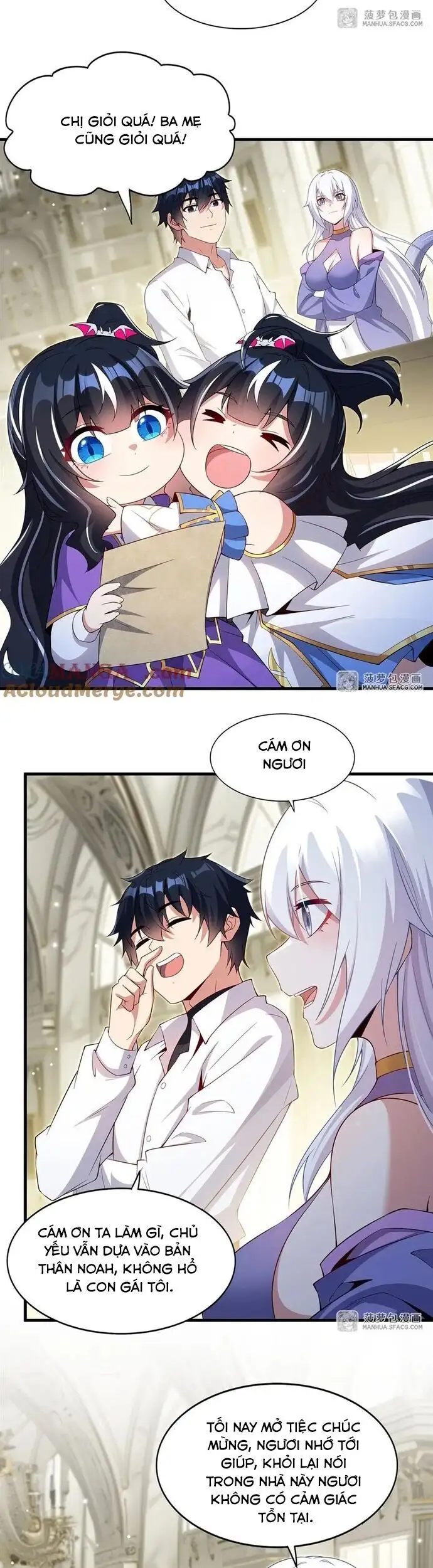 Truyện Tranh Im Miệng Đi Ác Long Ta Không Muốn Cùng Ngươi Trông Trẻ Đâu! trang 4