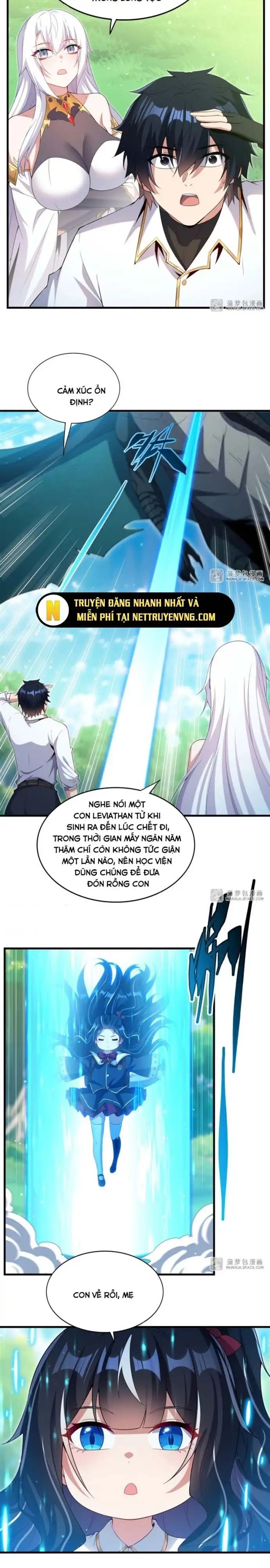 Truyện Tranh Im Miệng Đi Ác Long Ta Không Muốn Cùng Ngươi Trông Trẻ Đâu! trang 4