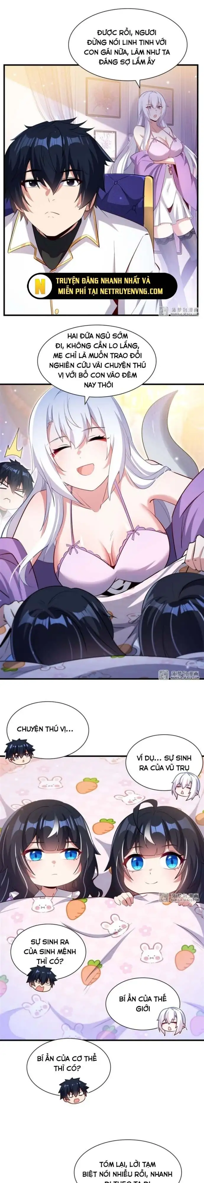 Truyện Tranh Im Miệng Đi Ác Long Ta Không Muốn Cùng Ngươi Trông Trẻ Đâu! trang 4