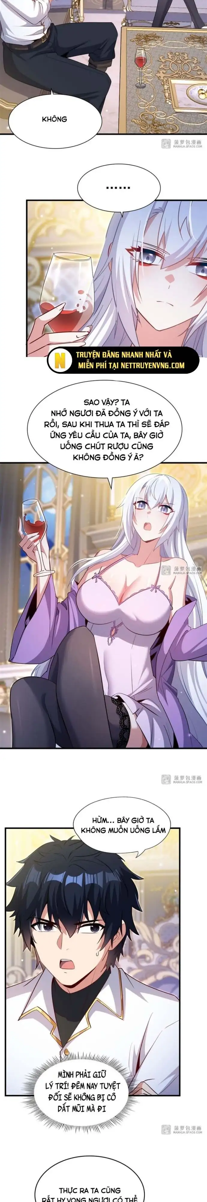 Truyện Tranh Im Miệng Đi Ác Long Ta Không Muốn Cùng Ngươi Trông Trẻ Đâu! trang 4