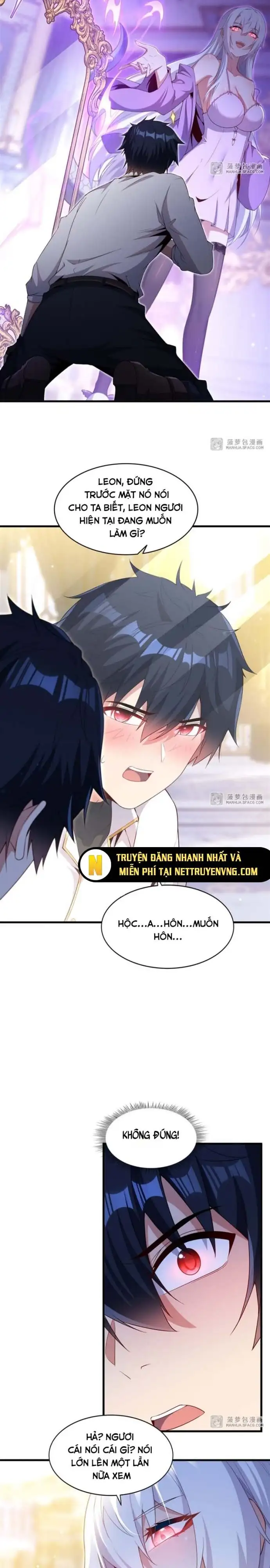 Truyện Tranh Im Miệng Đi Ác Long Ta Không Muốn Cùng Ngươi Trông Trẻ Đâu! trang 4