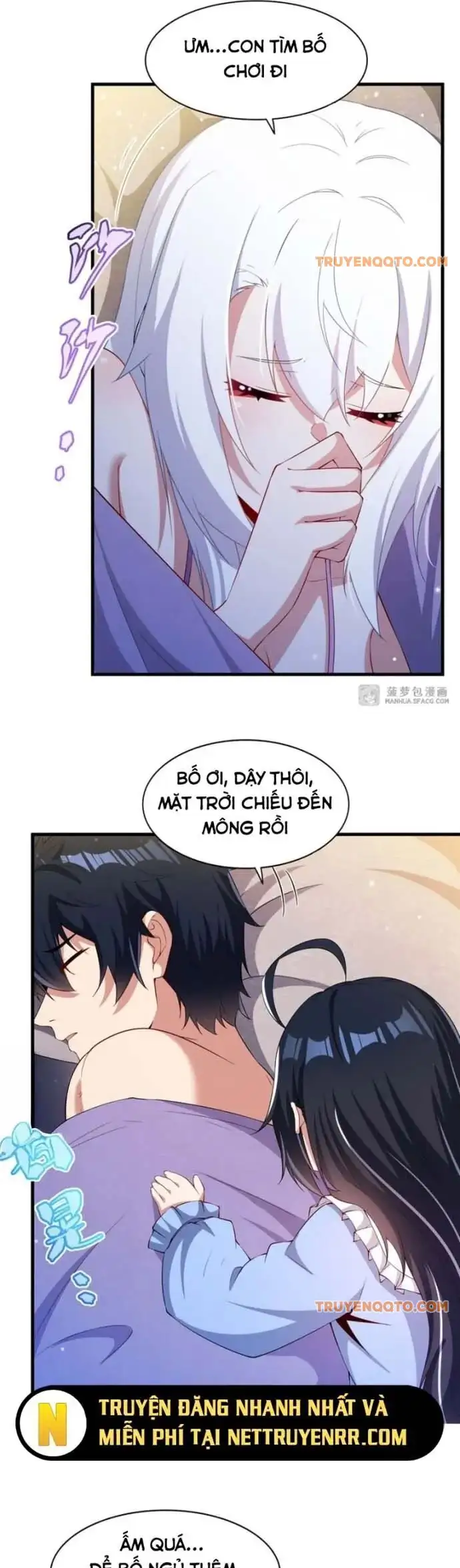 Truyện Tranh Im Miệng Đi Ác Long Ta Không Muốn Cùng Ngươi Trông Trẻ Đâu! trang 4