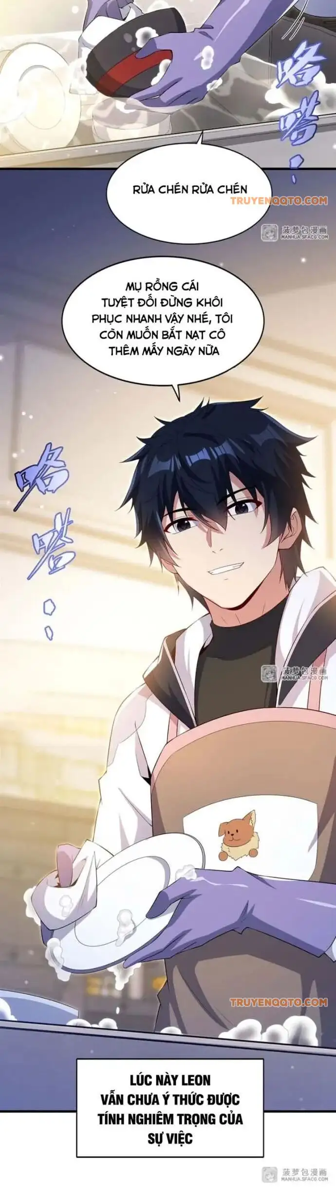 Truyện Tranh Im Miệng Đi Ác Long Ta Không Muốn Cùng Ngươi Trông Trẻ Đâu! trang 4