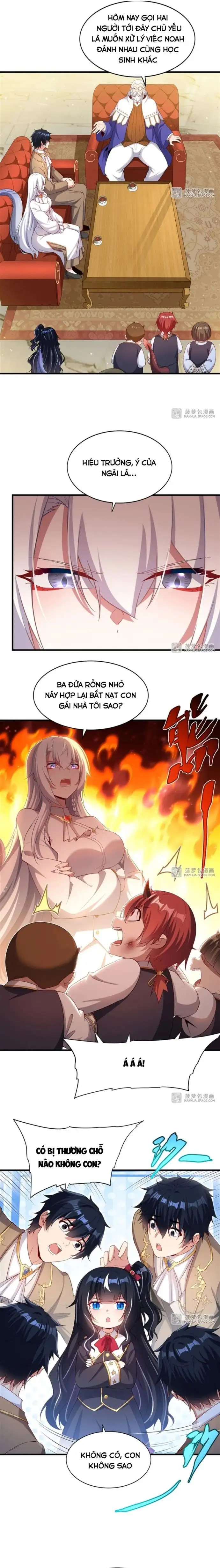 Truyện Tranh Im Miệng Đi Ác Long Ta Không Muốn Cùng Ngươi Trông Trẻ Đâu! trang 4
