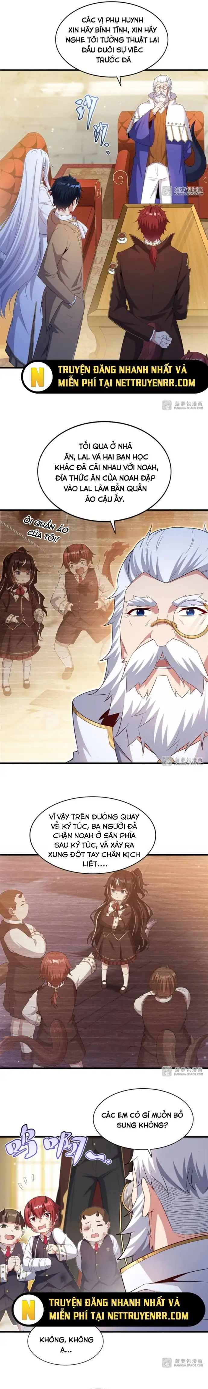 Truyện Tranh Im Miệng Đi Ác Long Ta Không Muốn Cùng Ngươi Trông Trẻ Đâu! trang 4