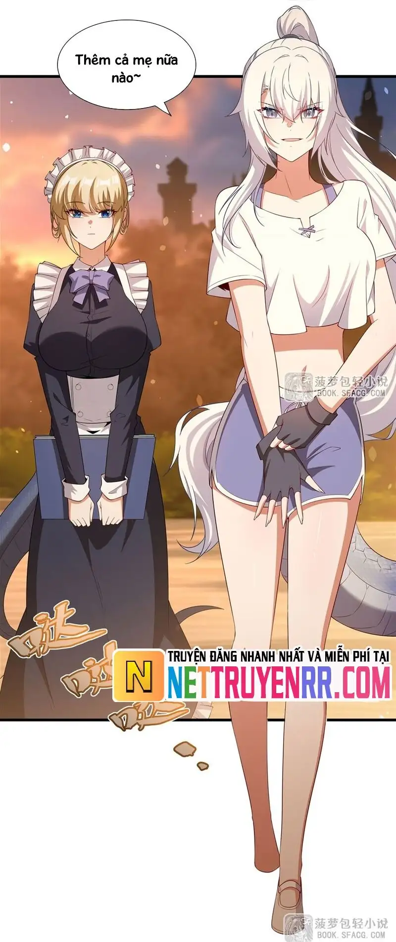 Truyện Tranh Im Miệng Đi Ác Long Ta Không Muốn Cùng Ngươi Trông Trẻ Đâu! trang 4