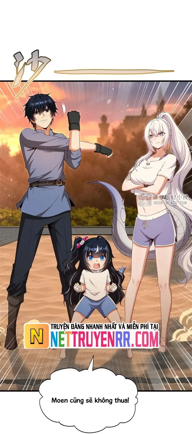 Truyện Tranh Im Miệng Đi Ác Long Ta Không Muốn Cùng Ngươi Trông Trẻ Đâu! trang 4