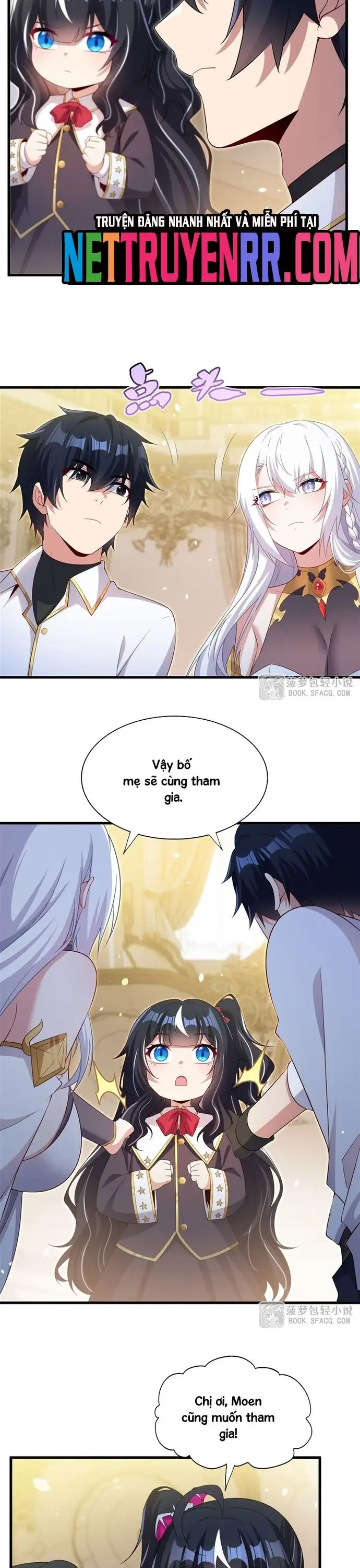 Truyện Tranh Im Miệng Đi Ác Long Ta Không Muốn Cùng Ngươi Trông Trẻ Đâu! trang 4