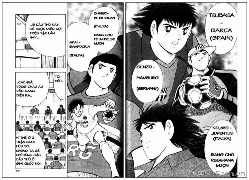 Truyện Tranh Tsubasa - Giấc Mơ Hoàng Kim trang 4