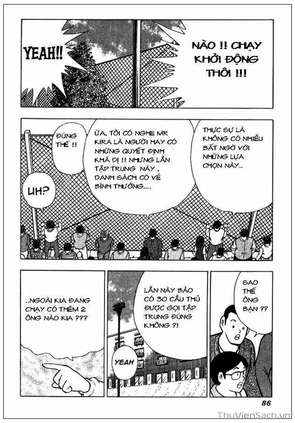 Truyện Tranh Tsubasa - Giấc Mơ Hoàng Kim trang 4