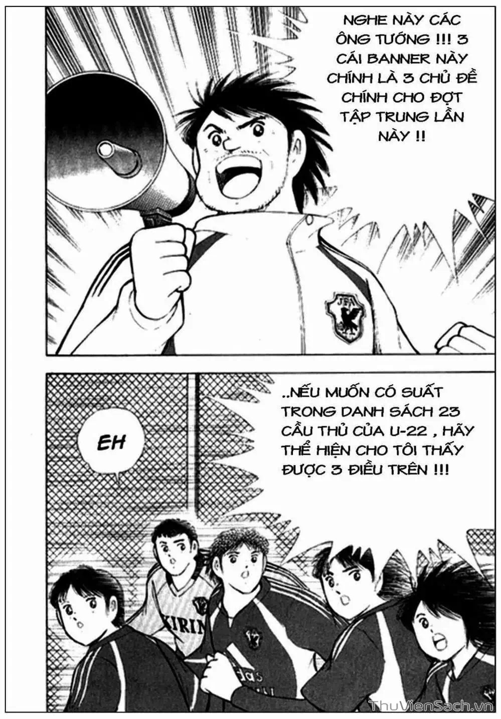 Truyện Tranh Tsubasa - Giấc Mơ Hoàng Kim trang 4