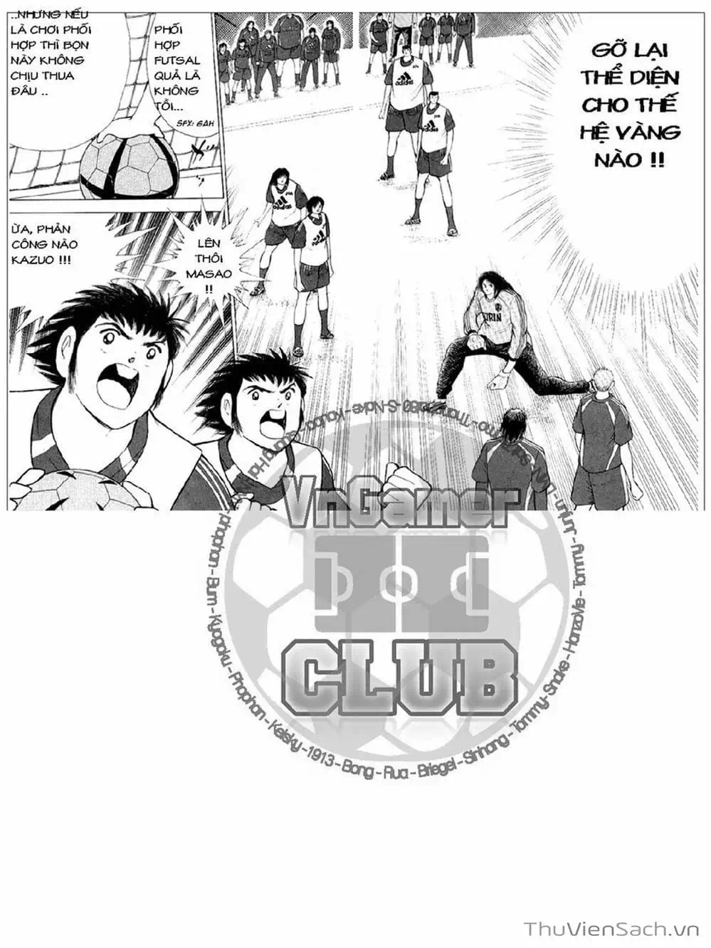 Truyện Tranh Tsubasa - Giấc Mơ Hoàng Kim trang 4