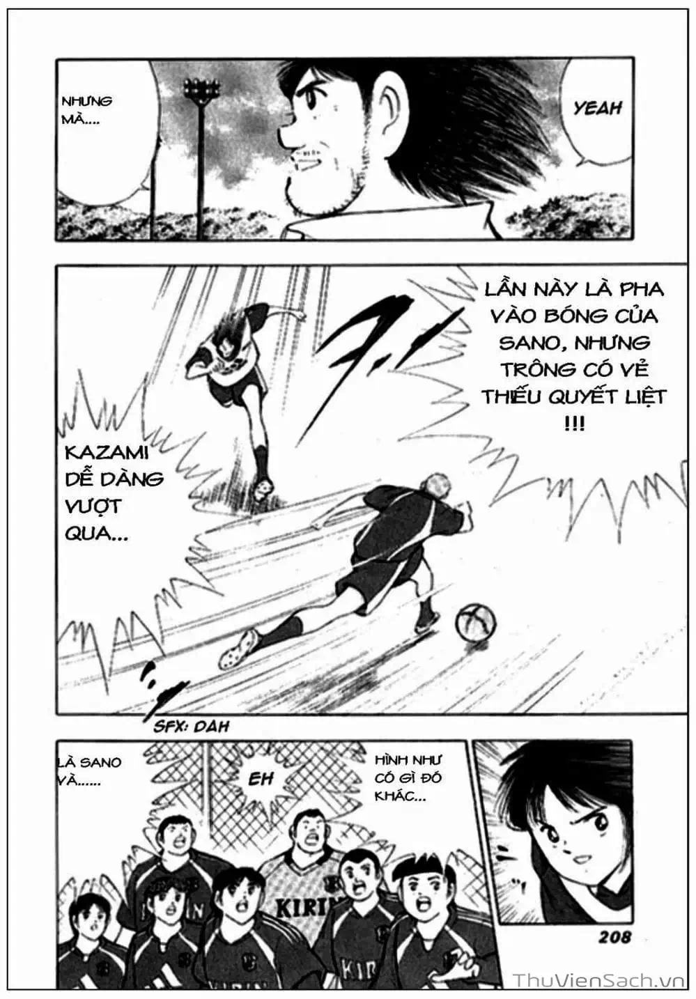 Truyện Tranh Tsubasa - Giấc Mơ Hoàng Kim trang 4