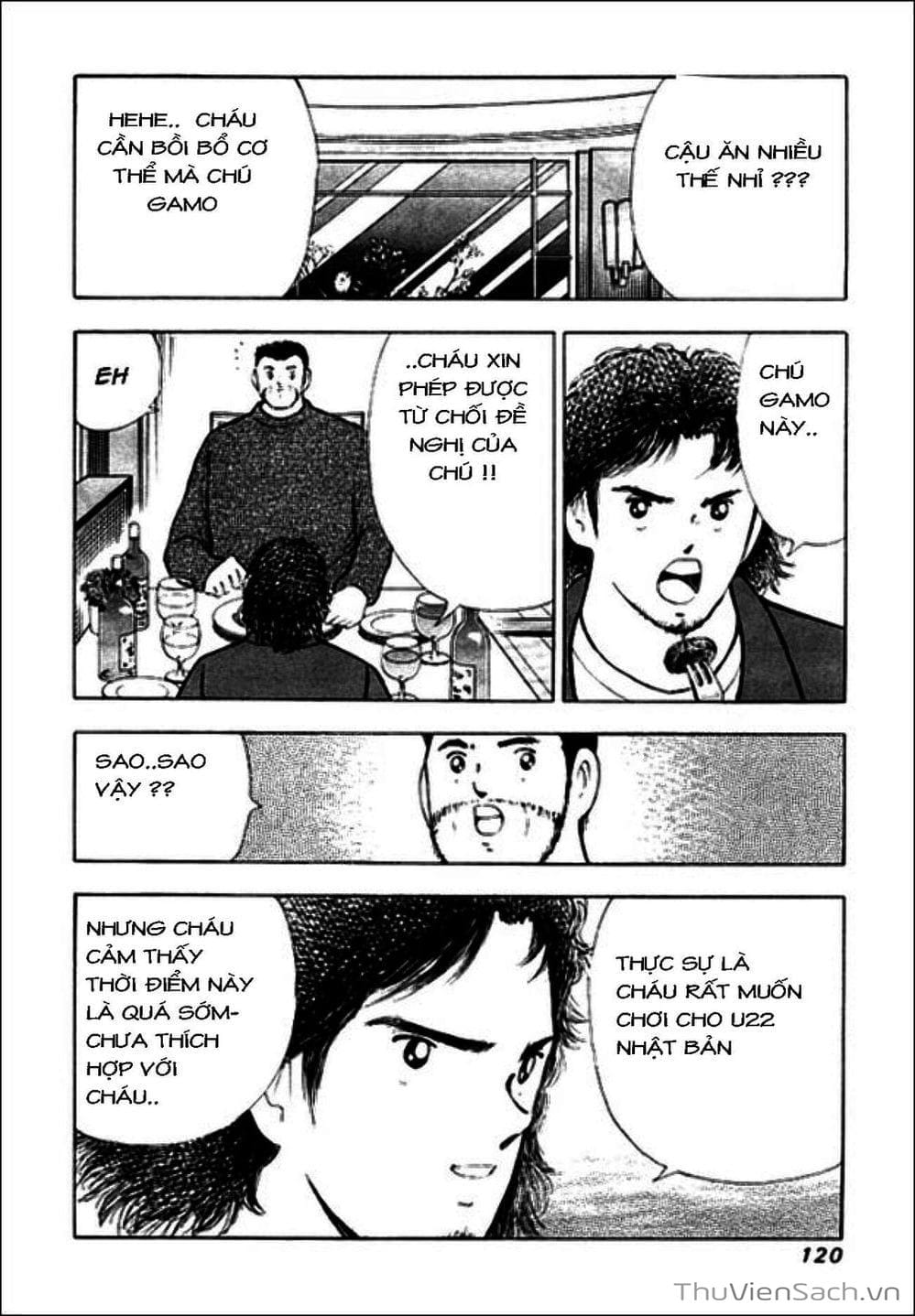 Truyện Tranh Tsubasa - Giấc Mơ Hoàng Kim trang 4