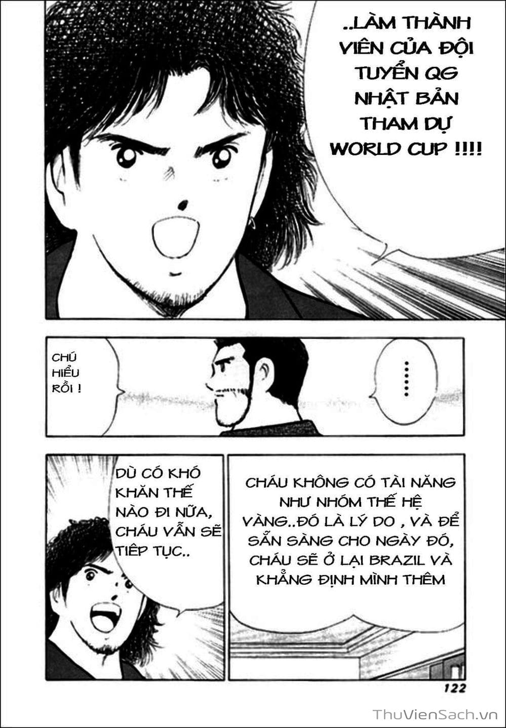 Truyện Tranh Tsubasa - Giấc Mơ Hoàng Kim trang 4