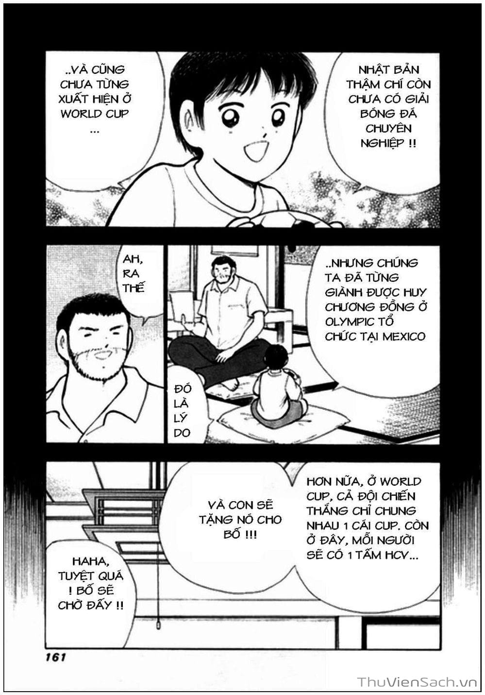 Truyện Tranh Tsubasa - Giấc Mơ Hoàng Kim trang 4