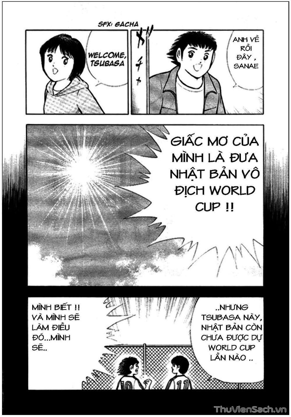Truyện Tranh Tsubasa - Giấc Mơ Hoàng Kim trang 4