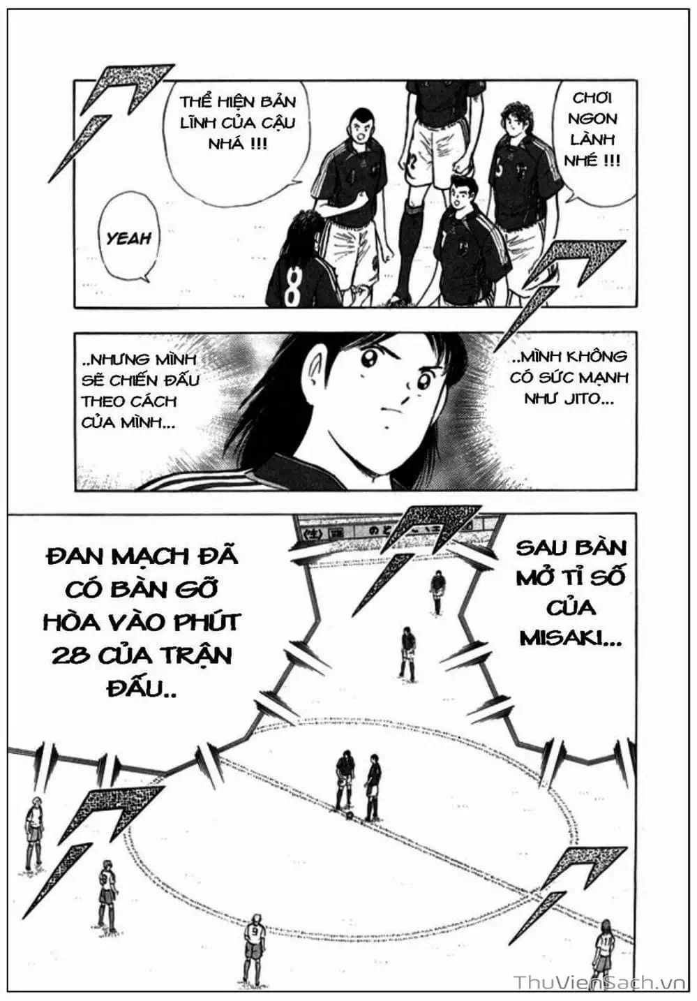 Truyện Tranh Tsubasa - Giấc Mơ Hoàng Kim trang 4