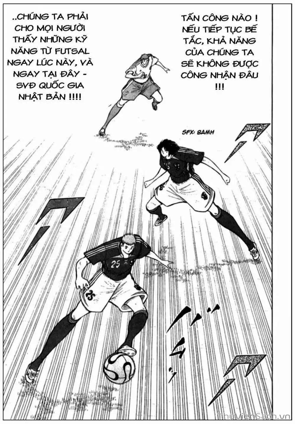 Truyện Tranh Tsubasa - Giấc Mơ Hoàng Kim trang 4
