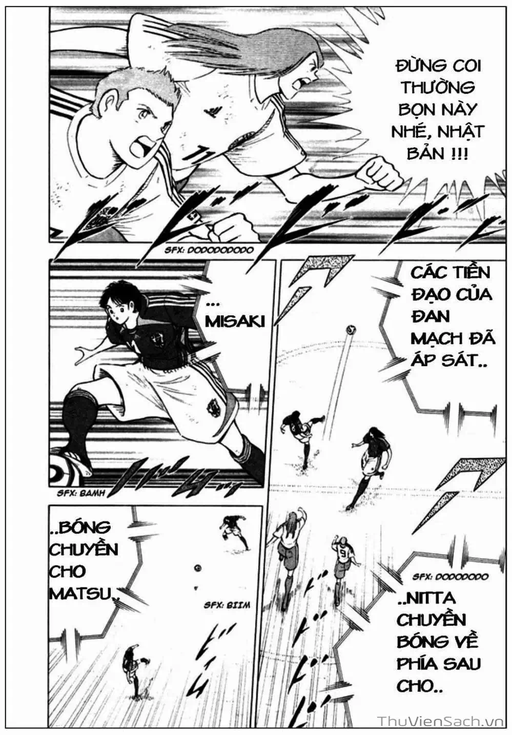 Truyện Tranh Tsubasa - Giấc Mơ Hoàng Kim trang 4